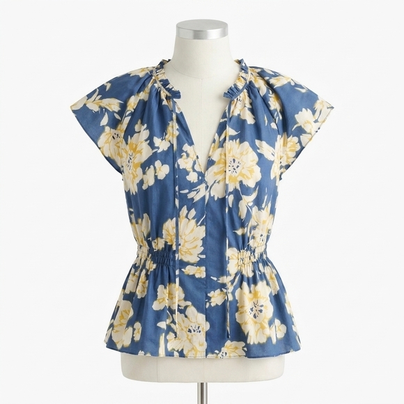 TANYA TAYLOR Tops - NEW TANYA TAYLOR ivana top in french blue
